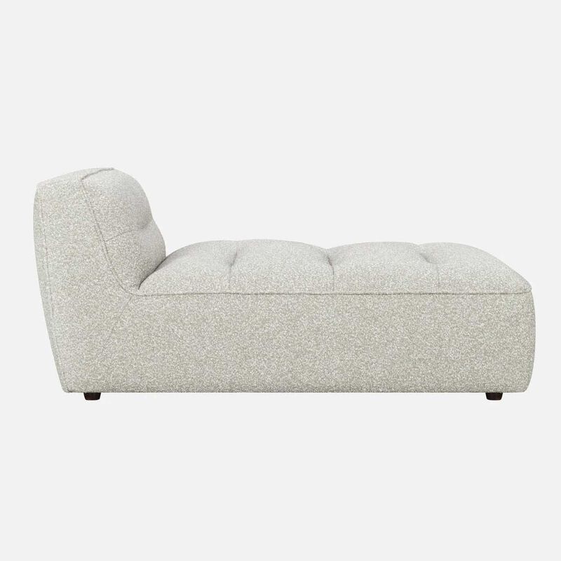 NED Collections Grace Sofa 1 Seater Chaise - Oat Cloud image number 2